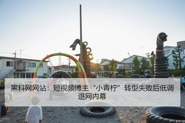 黑料网网站：短视频博主“小青柠”转型失败后低调退网内幕